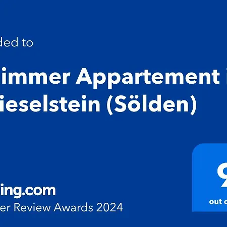 3-zimmer In Zwieselstein Apartamento *